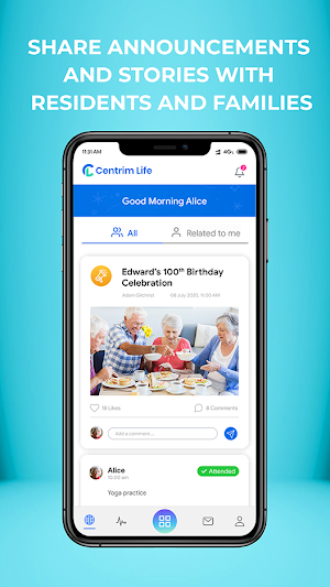 Centrim Life Staff App Screenshot 0
