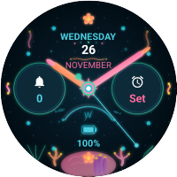 Sea Garden Watch Face