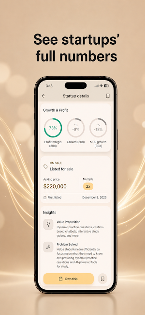 TrustRR - Startups Marketplace Screenshot 3