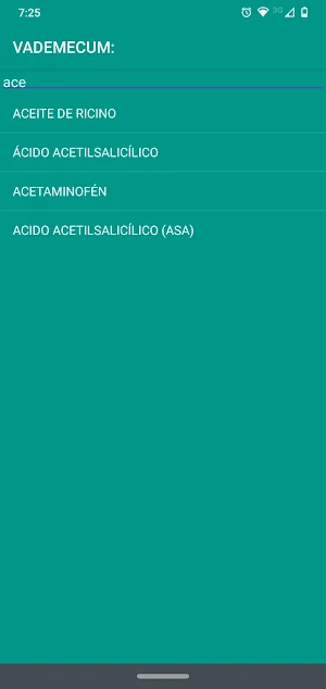Dosis. Screenshot 1