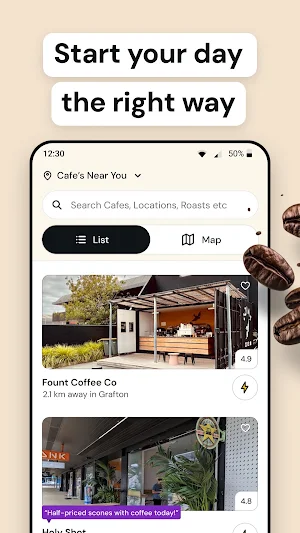 CoffeeGrab Screenshot 2