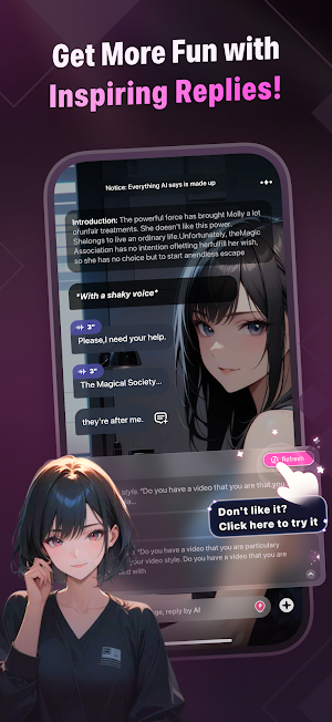 Chattie AI - Character Chat Screenshot 3