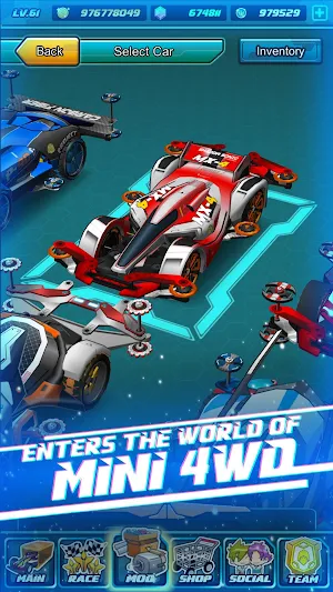 Mini Legend - Mini 4WD Simulation Racing Game Screenshot 0