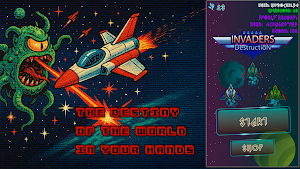 Invaders Destruction shooter Screenshot 0
