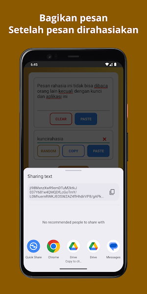 Pesan Rahasia Screenshot 2
