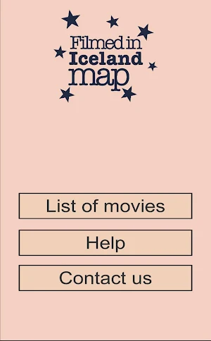 Filmed in Iceland map Screenshot 3