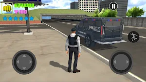 US Armored Police Truck Drive: Car Games 2021 Screenshot 0