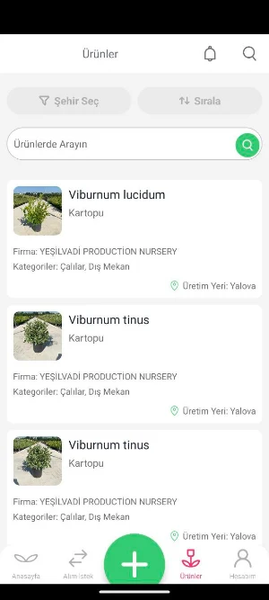 SÜSBİR Portal Screenshot 3