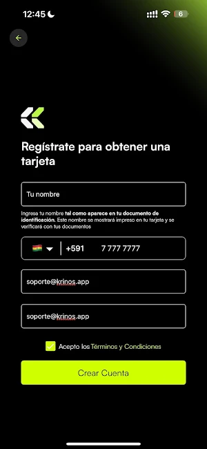 Krinos Card Screenshot 3