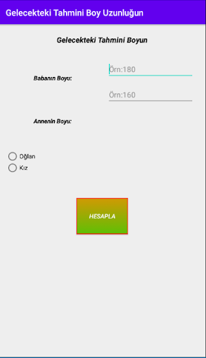 Calculate Your Future Height Screenshot 0