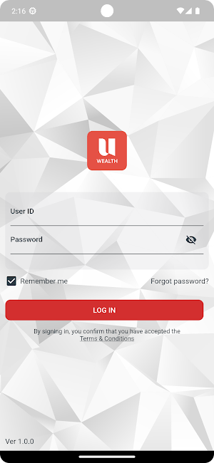 UWEALTH Screenshot 0