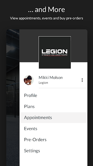 Legion Strength & Conditioning Screenshot 3