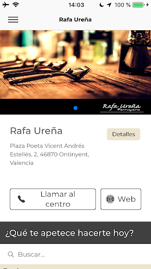 Rafa Ureña Perruqueria Screenshot 0