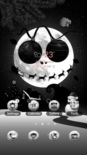 Spooky Christmas - Wallpaper Screenshot 0