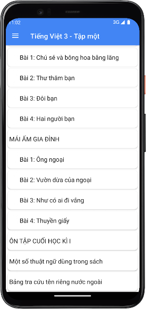 Tiếng Việt Lớp3 - Tập một Screenshot 3