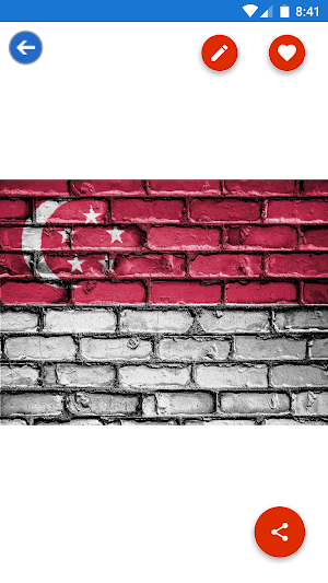 Singapore Flag Wallpaper: Flags, Country HD Images Screenshot 3