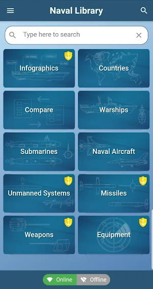 Naval Library Screenshot 0