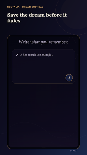 Noctalia: Dream Journal Screenshot 2