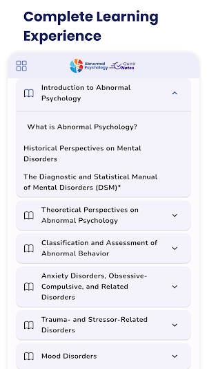 Abnormal Psychology Screenshot 0