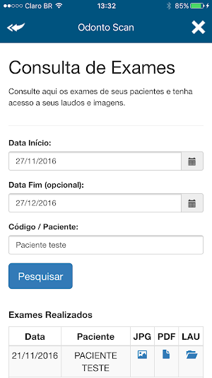Odonto Scan Screenshot 3