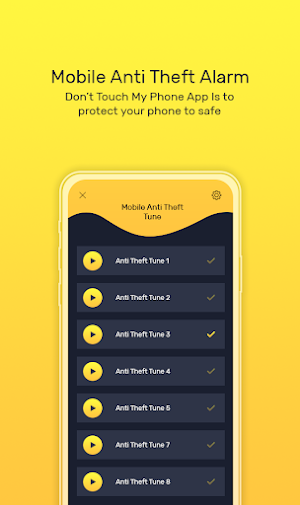 Mobile Anti-theft alarm - Battery Theft Alarm Screenshot 2