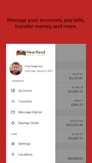 Heartland Credit Union (WI) Screenshot 3