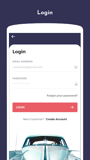 WeCarCare React Native Theme Screenshot 1