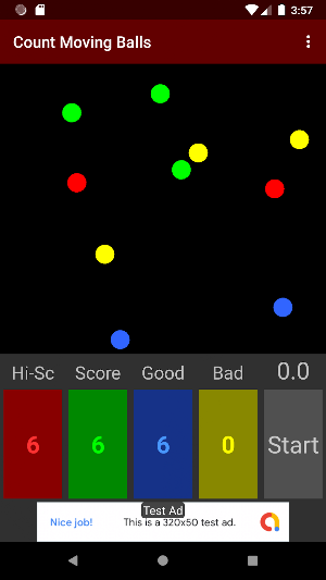 Count Moving Balls Screenshot 2