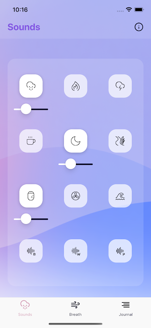 Cliro: Calm Sounds & Breathing Screenshot 1