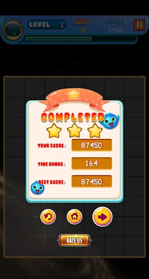 Space Jewels Match 3 Screenshot 1