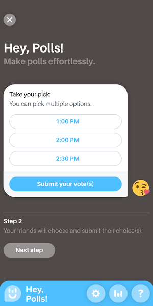 Hey, Polls! Screenshot 3