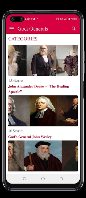 Gods Generals Christian Book Screenshot 3