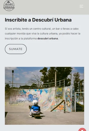 Descubrí Urbana Screenshot 1