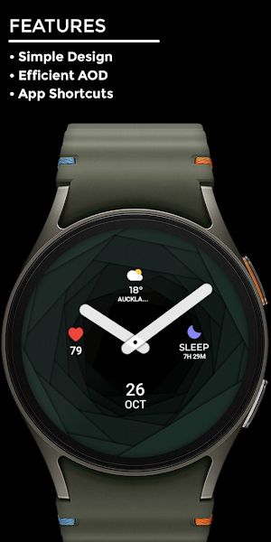 Night ver 47 - watch face Screenshot 1