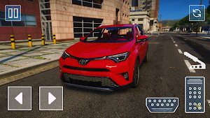 Car RAV4 Toyota Driving Game Screenshot 2