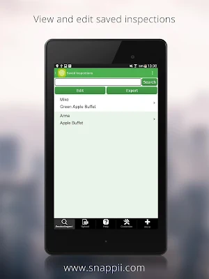 Food Service Inspection Screenshot 2