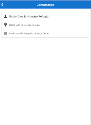 Radio Dios Es Nuestro Refugio Screenshot 1