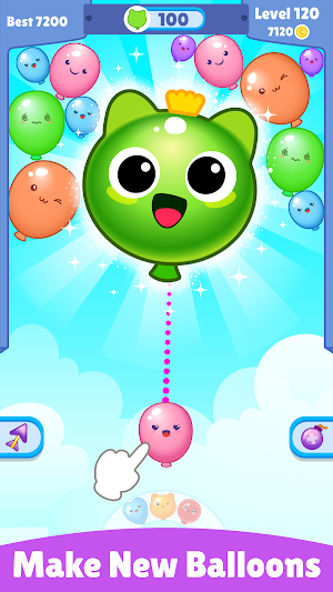 Balloon Merge: Drop Match Game Screenshot 0