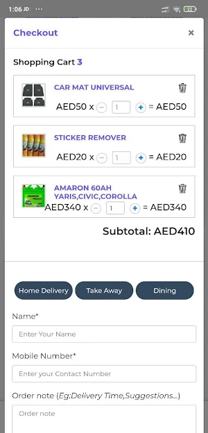 Bahar Al Sharq Auto Accessorie Screenshot 2