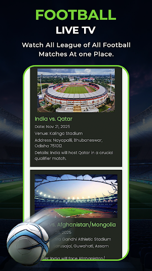 Live Football TV Streaming HD Screenshot 0