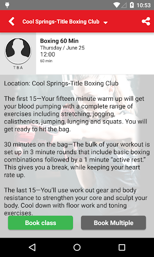 TITLE Boxing Club (S. Nash) Screenshot 3