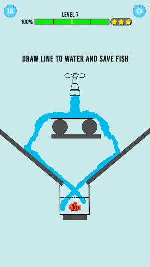 Happy Cute Fish - Water And Save Fish screenshot 1