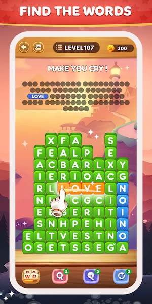 Word Game Wonders: Crossword Screenshot 1