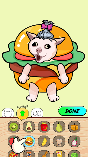 Banana Mix: Cat Meme Makeover Screenshot 1