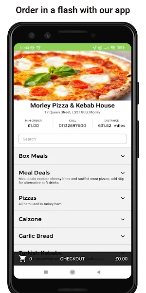 Morley Pizza & Kebab House Screenshot 0