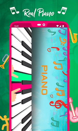 Real Piano keyboard Perfect piano musical keyboard Screenshot 0