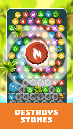 Stone Age Match-3 Puzzle Screenshot 0