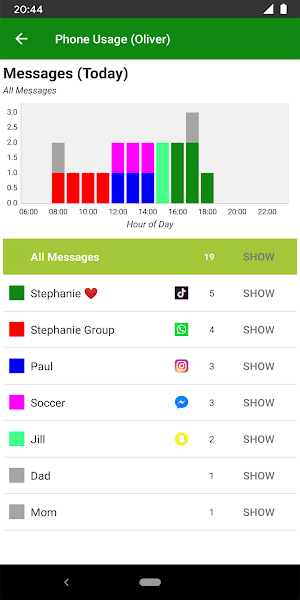 MMGuardian Parental Control App For Parent Phone Screenshot 2