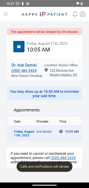 Happy Patient Screenshot 0