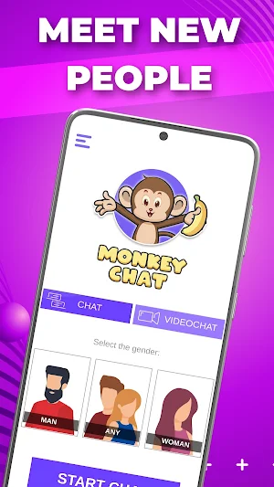 Monkey Chat - Live VideoChat Screenshot 1